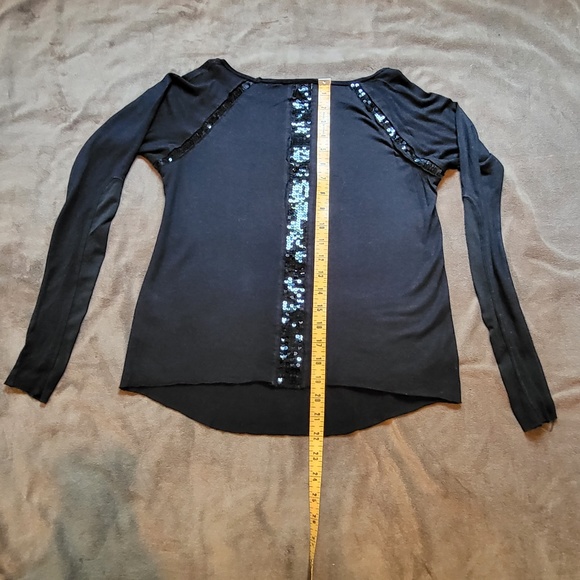 Rachel Roy Top Womens Size XS Black - Picture 6 of 7